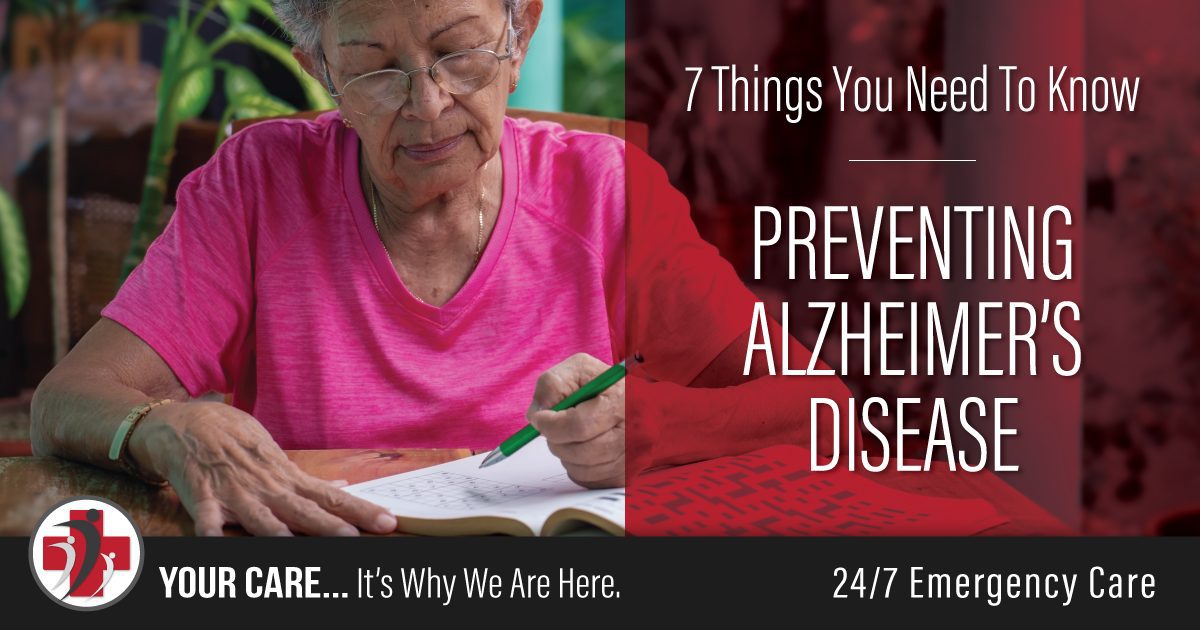 The 7 Things You Need to Know About Preventing Alzheimer’s Disease