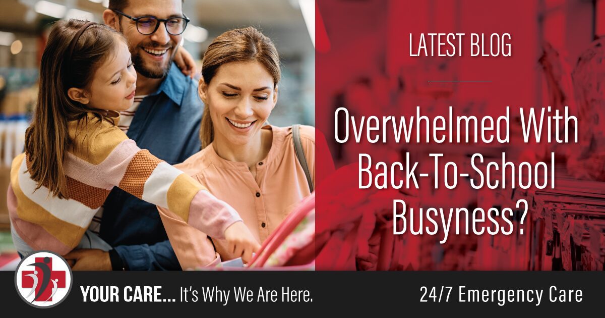 Overwhelmed With Back-To-School Busyness? We Can Help!