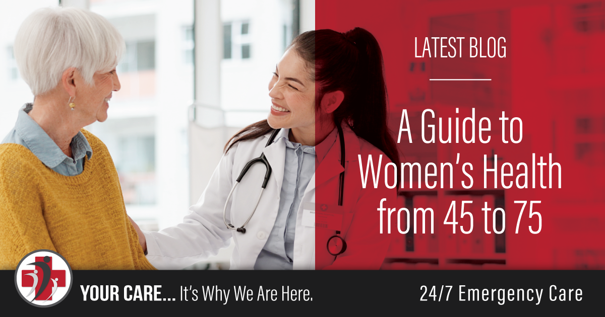 Thriving at Every Age: A Guide to Women’s Health from 45 to 75